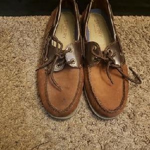 Sperry brown loafers
